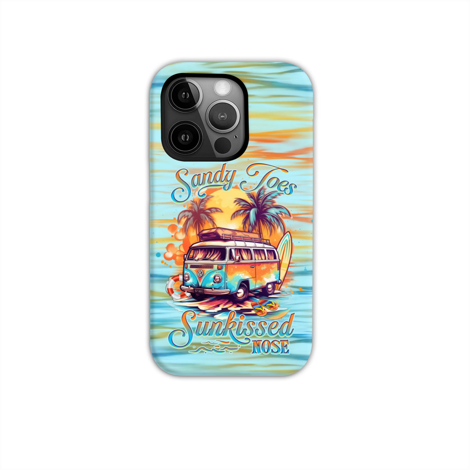 BLISSCORNERS SANDY TOES SUNKISSED NOSE PHONE CASE