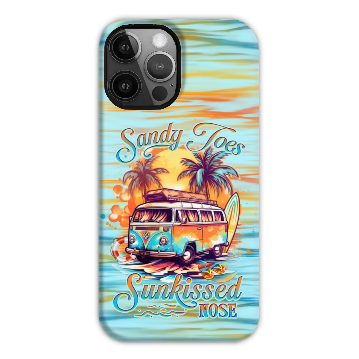 BLISSCORNERS SANDY TOES SUNKISSED NOSE PHONE CASE