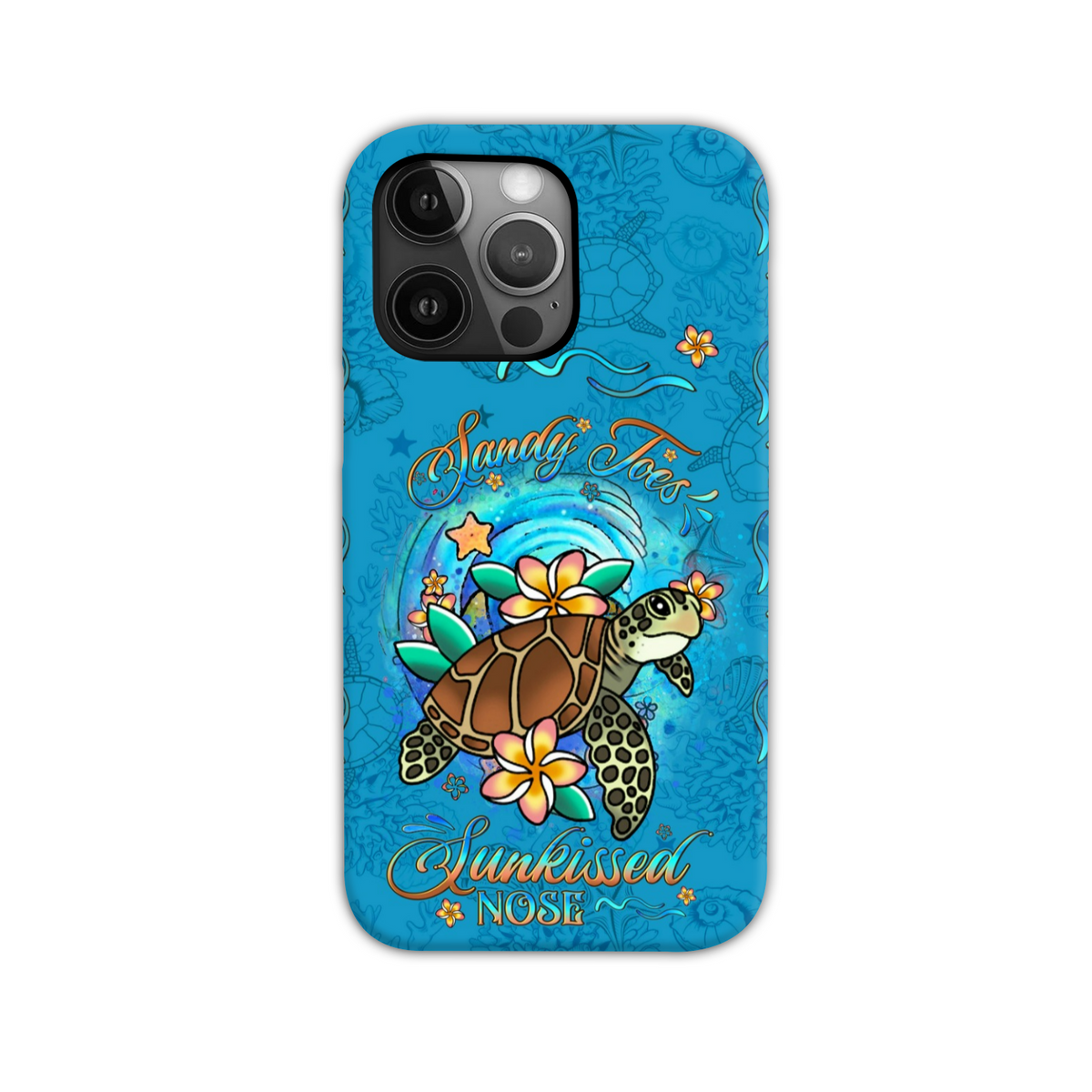 BLISSCORNERS SANDY TOES SUNKISSED NOSE PHONE CASE