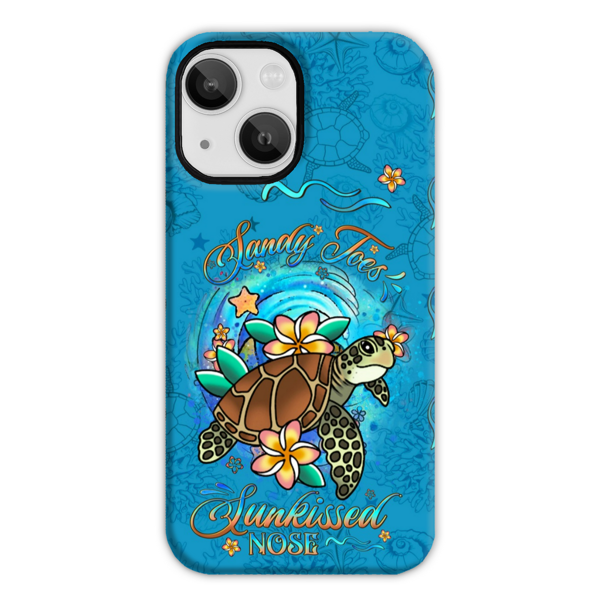 BLISSCORNERS SANDY TOES SUNKISSED NOSE PHONE CASE
