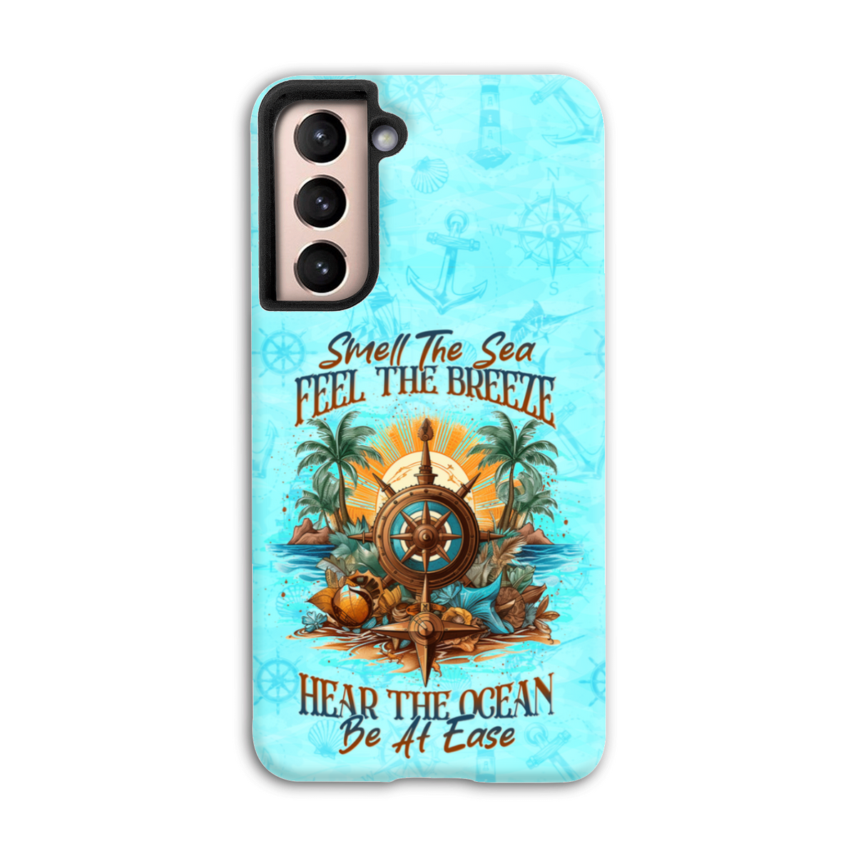 BLISSCORNERS SMELL THE SEA FEEL THE BREEZE PHONE CASE