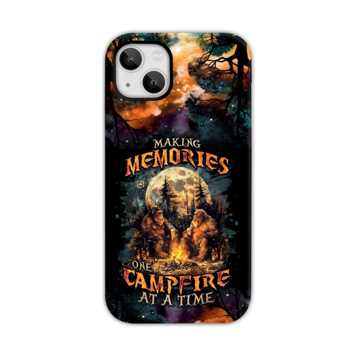 BLISSCORNERS MAKING MEMORIES ONE CAMPFIRE AT A TIME BIGFOOT PHONE CASE