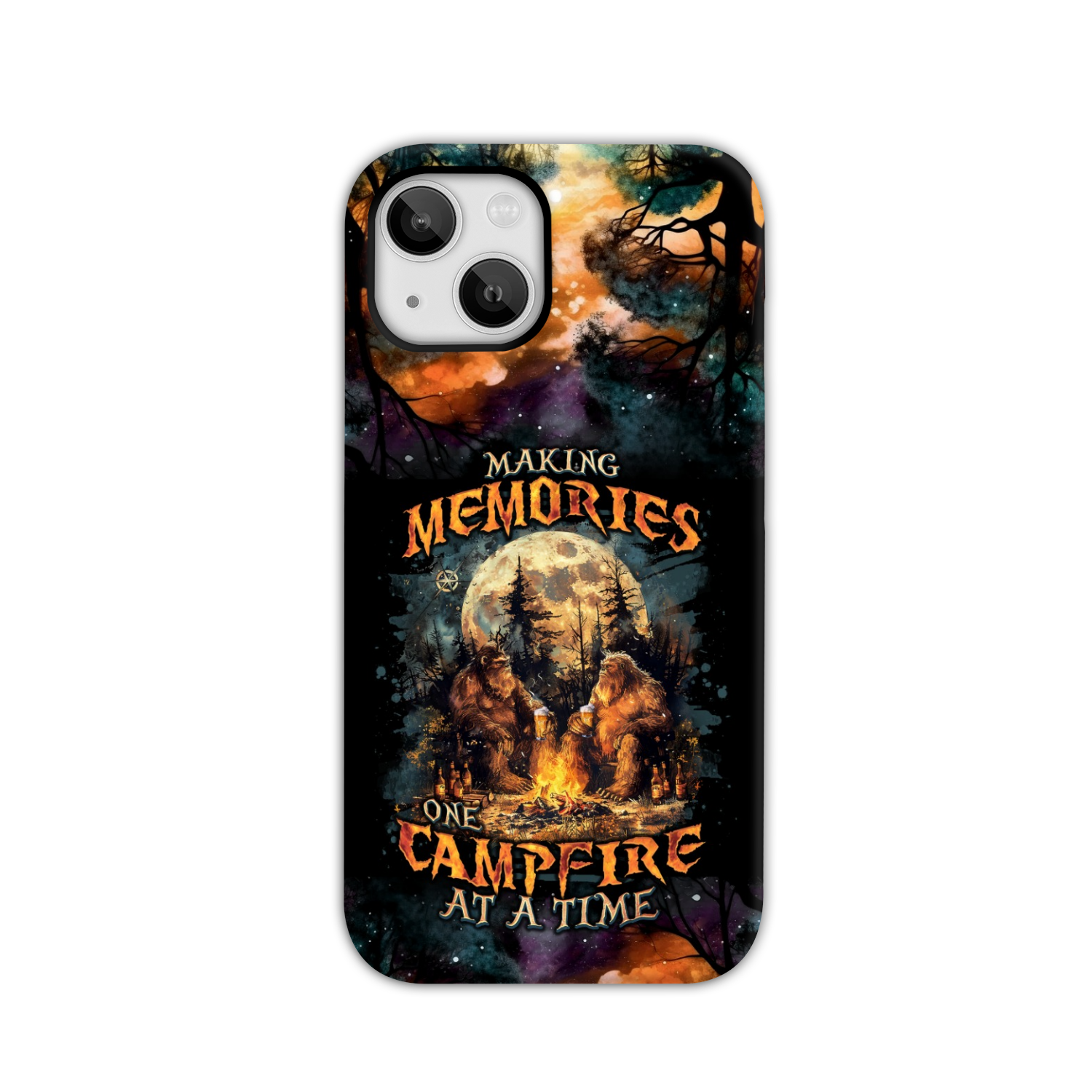 BLISSCORNERS MAKING MEMORIES ONE CAMPFIRE AT A TIME BIGFOOT PHONE CASE