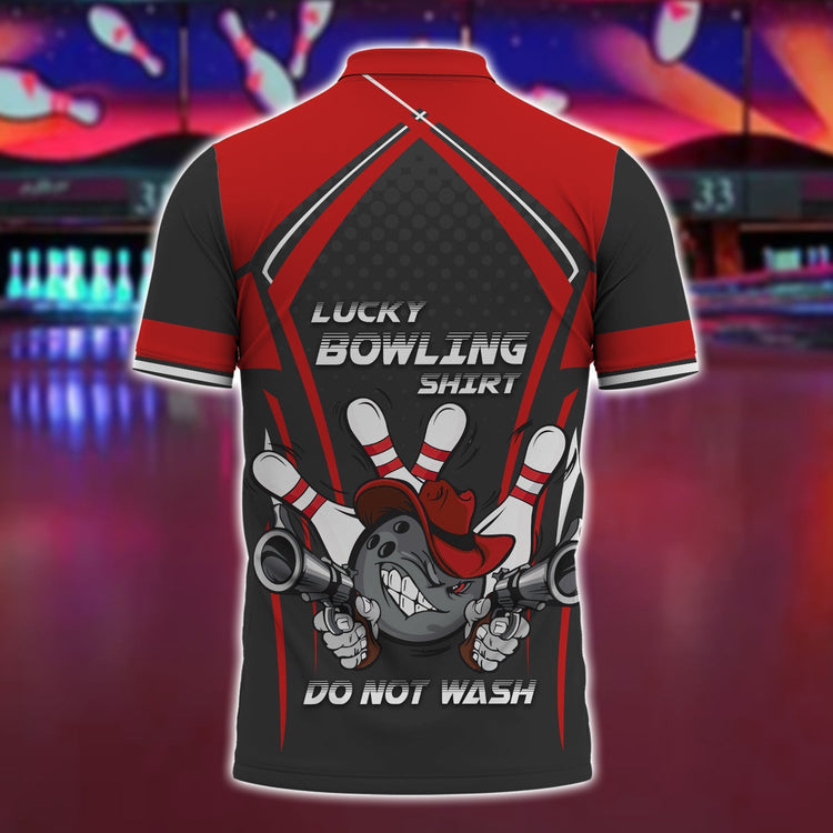 Blisscorners Bowling Lucky Personalized Name 3D Shirt
