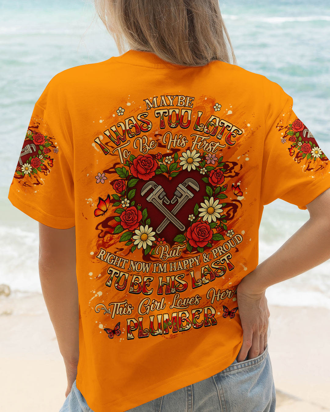 BLISSCORNERS PLUMBER CAUTION SKULL ALL OVER PRINT