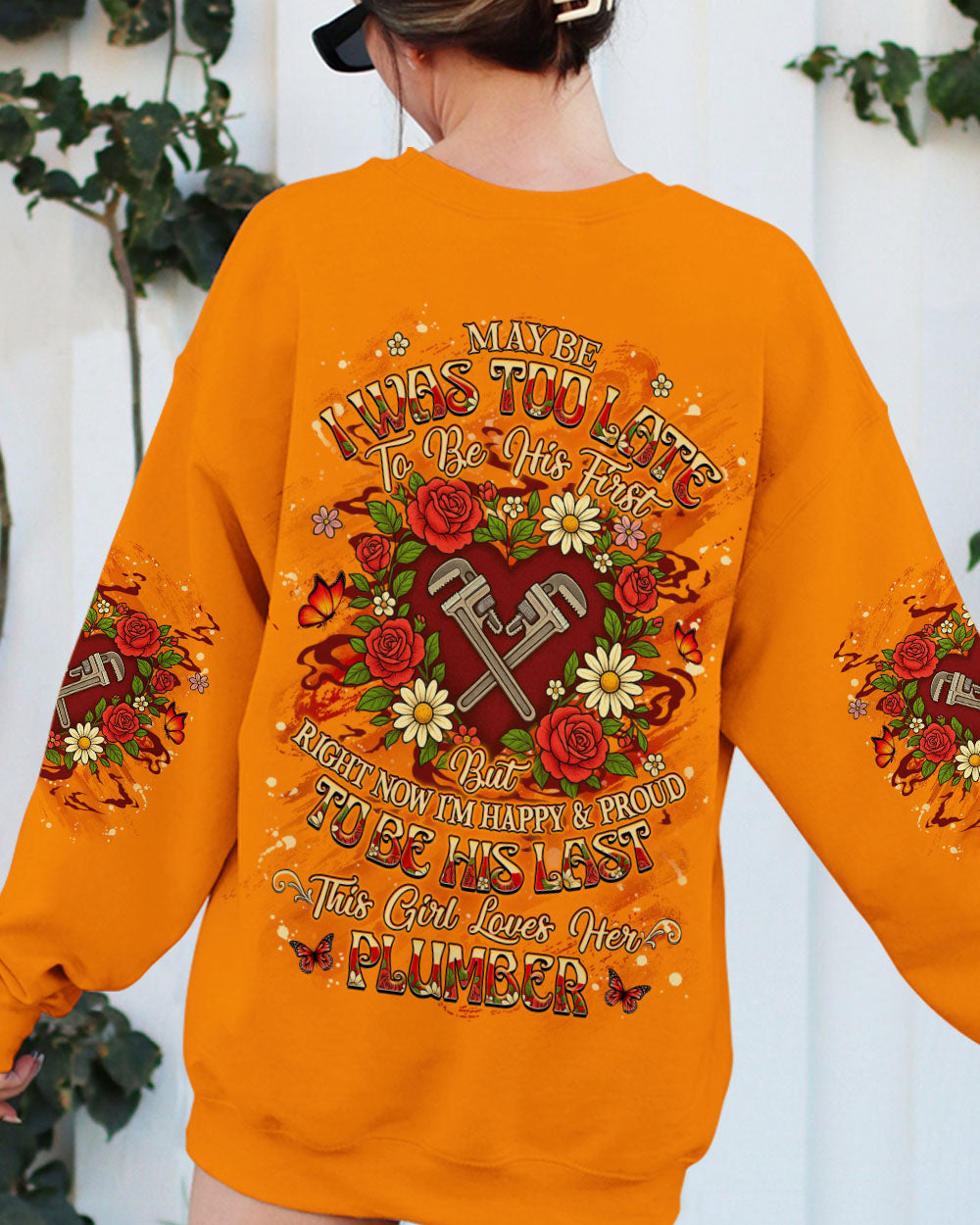 BLISSCORNERS PLUMBER CAUTION SKULL ALL OVER PRINT