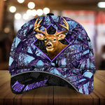 Blisscorners The Best Deer Hunting Camo Pattern 3D Multicolor Personalized Cap