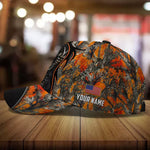 Blisscorners Cool Skull Deer Hunting Personalized Cap