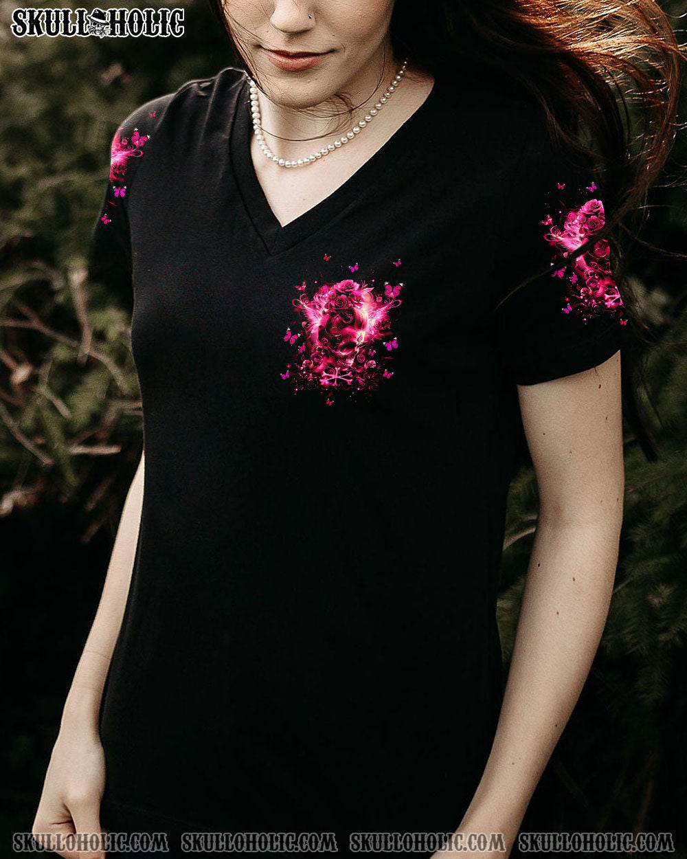 BLISSCORNERS THE GOOD GIRL IN ME MESSY BUN ALL OVER PRINT