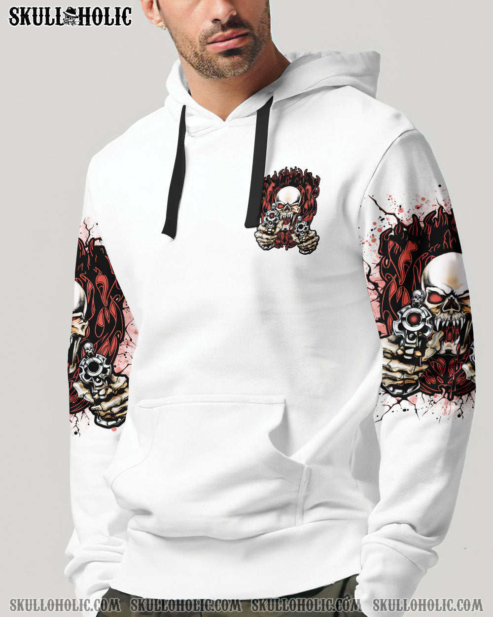BLISSCORNERS DILLIGAF SKULL ALL OVER PRINT