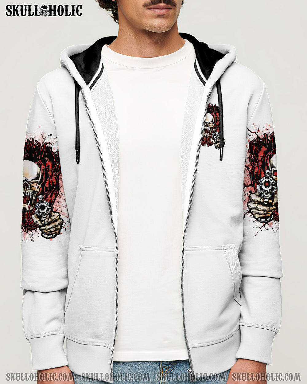 BLISSCORNERS DILLIGAF SKULL ALL OVER PRINT