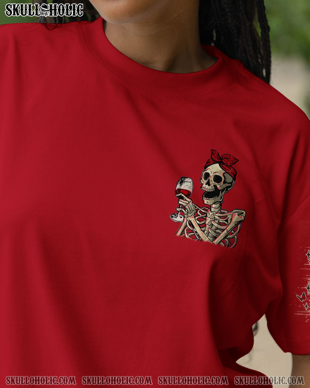 BLISSCORNERS DRINK UP B**CHES SKELETON ALL OVER PRINT