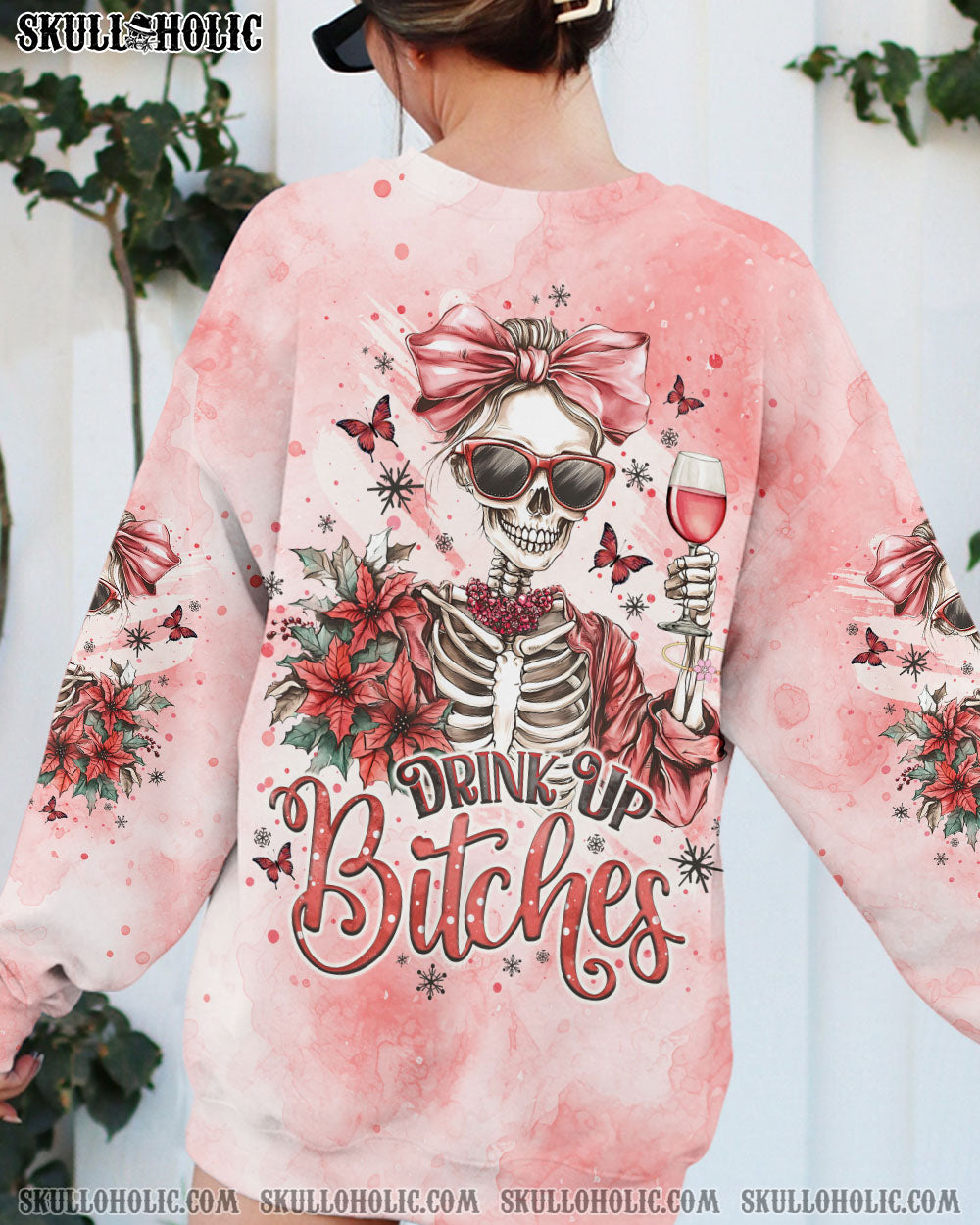 BLISSCORNERS DRINK UP B CHRISTMAS ALL OVER PRINT