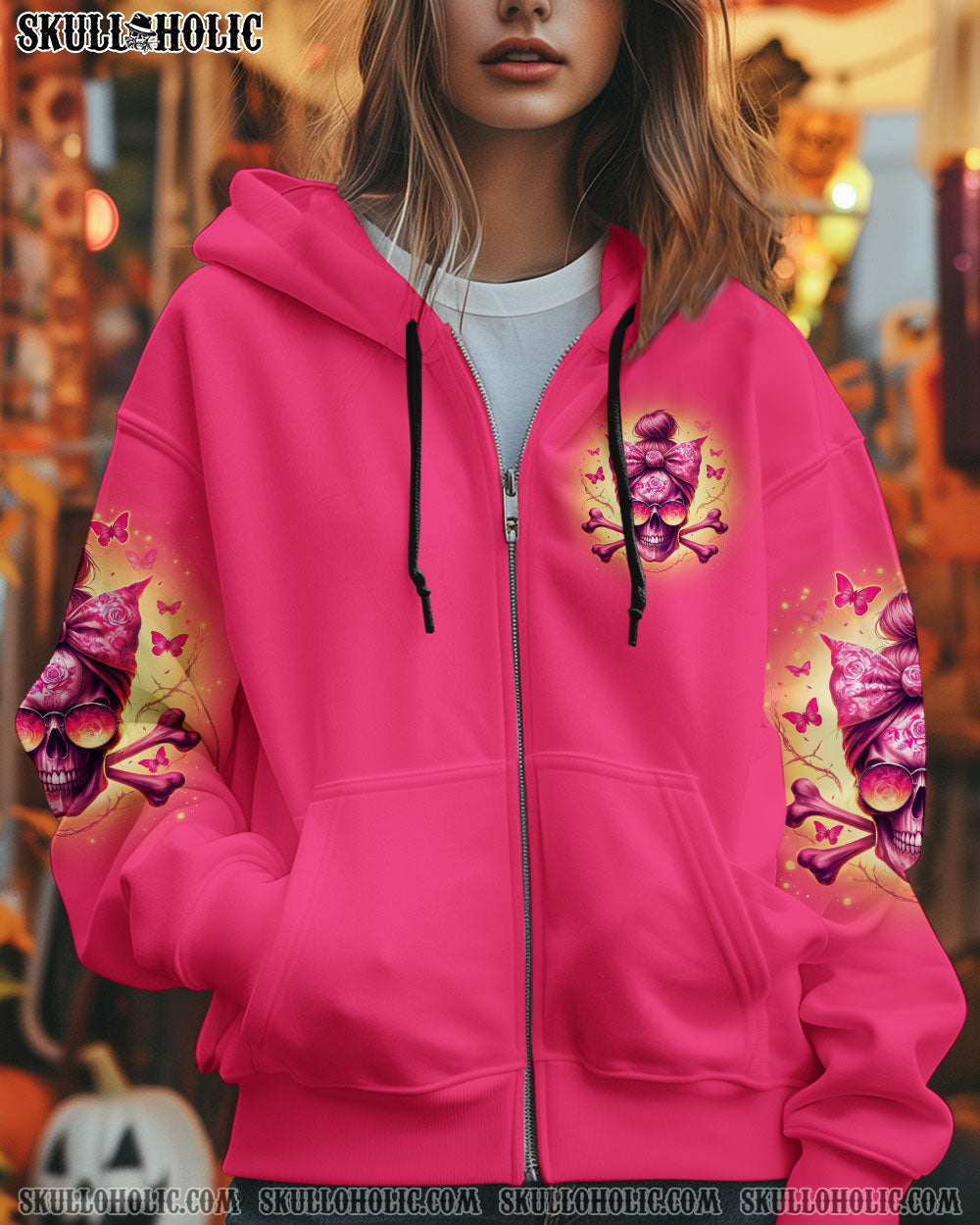 BLISSCORNERS BUT DID YOU DIE MOM LIFE MESSY BUN SKULL ALL OVER PRINT