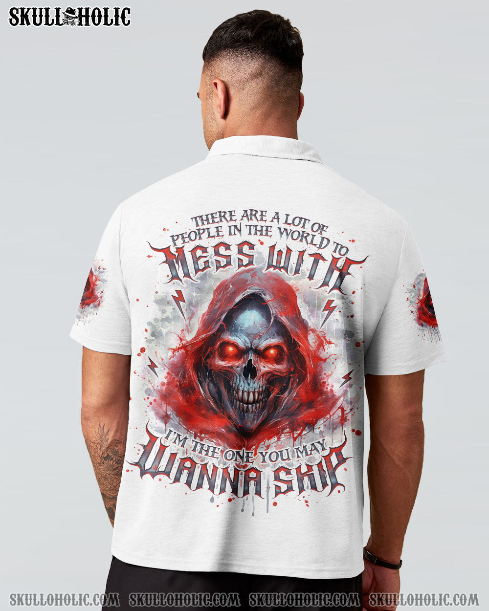 BLISSCORNERS I'M THE ONE YOU MAY WANNA SKIP MAD REAPER ALL OVER PRINT