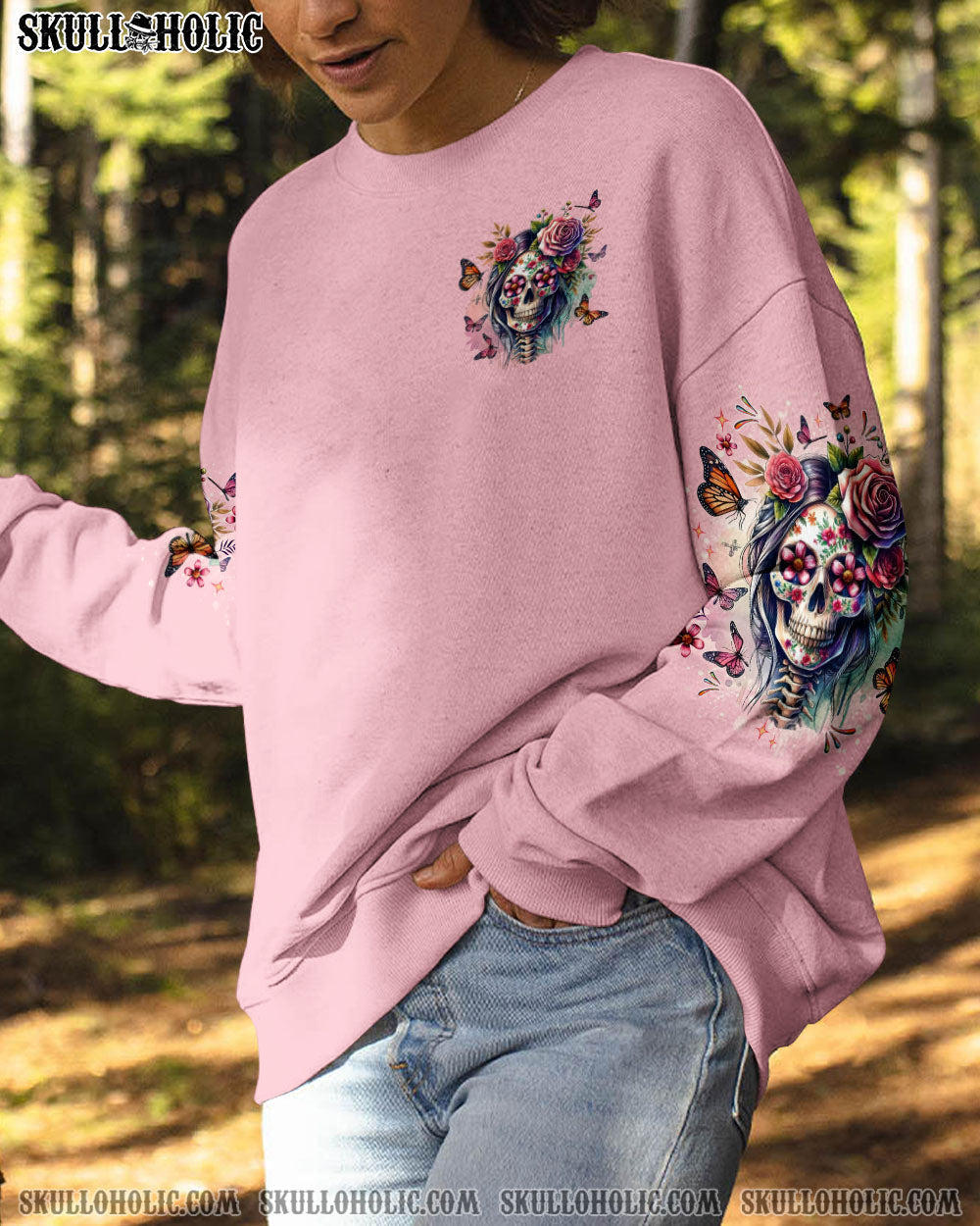 BLISSCORNERS I’M NOT ANTISOCIAL I JUST DON’T LIKE YOU SKULL ALL OVER PRINT
