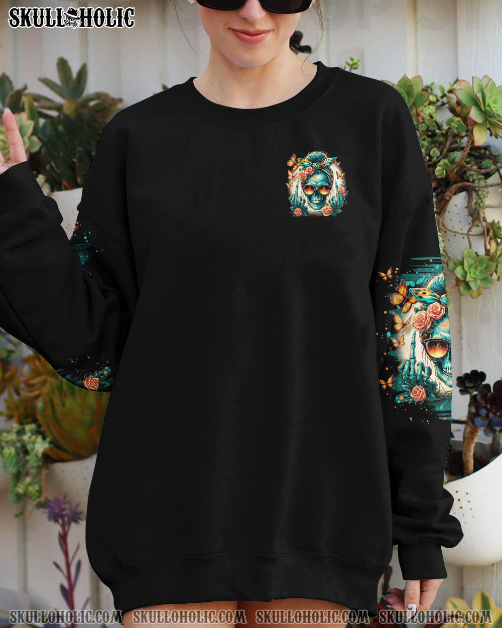 BLISSCORNERS MY BIGGEST FLEX MESSY BUN SUNFLOWER ALL OVER PRINT
