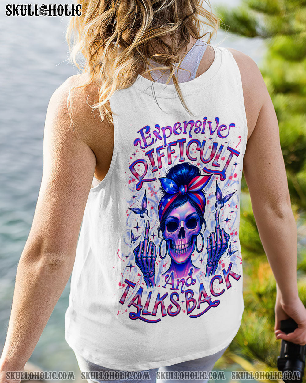 BLISSCORNERS IT'S OKAY IF YOU DON'T LIKE ME MESSY BUN ALL OVER PRINT