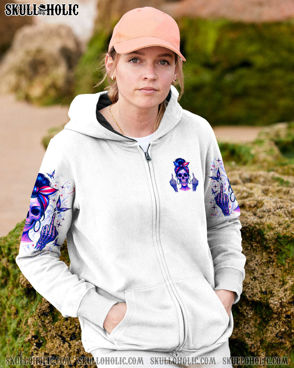 BLISSCORNERS IT'S OKAY IF YOU DON'T LIKE ME MESSY BUN ALL OVER PRINT