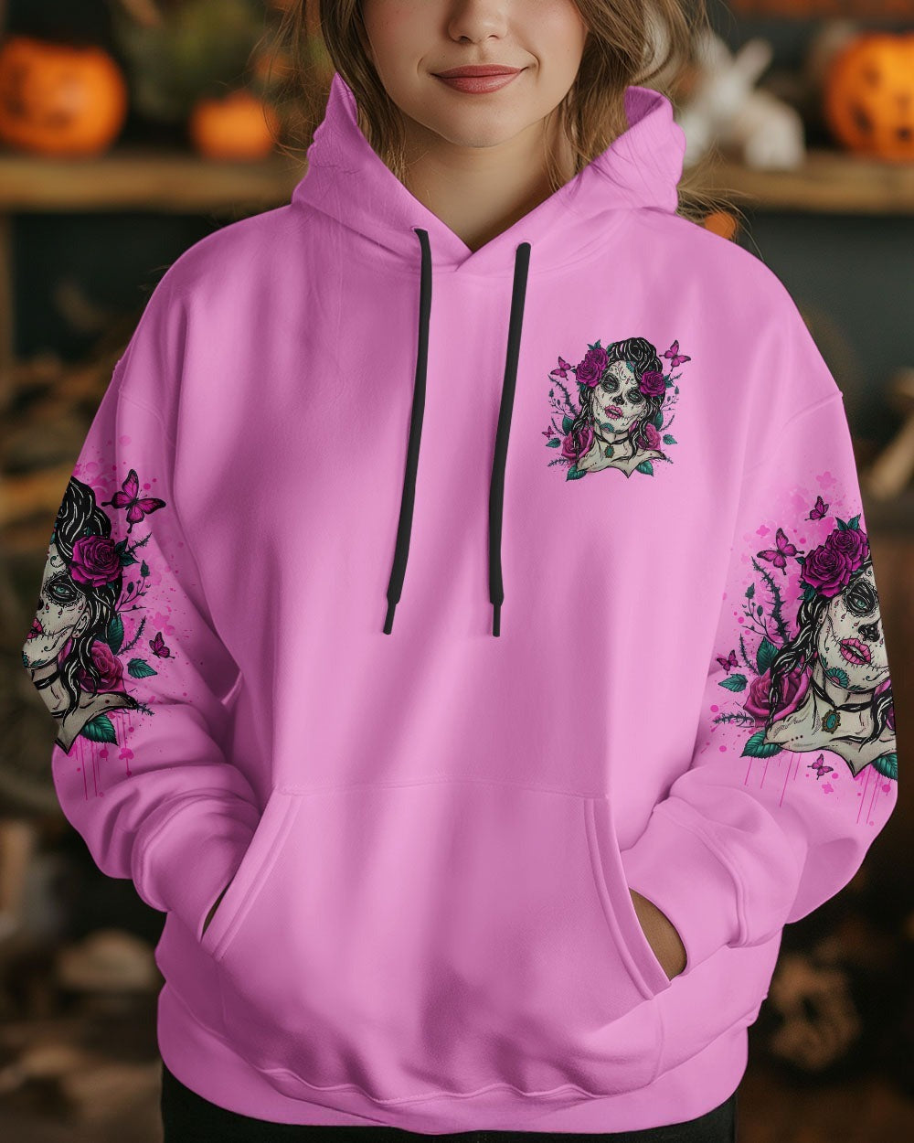 BLISSCORNERS BUT DID YOU DIE MOM LIFE SKULL LADY ALL OVER PRINT