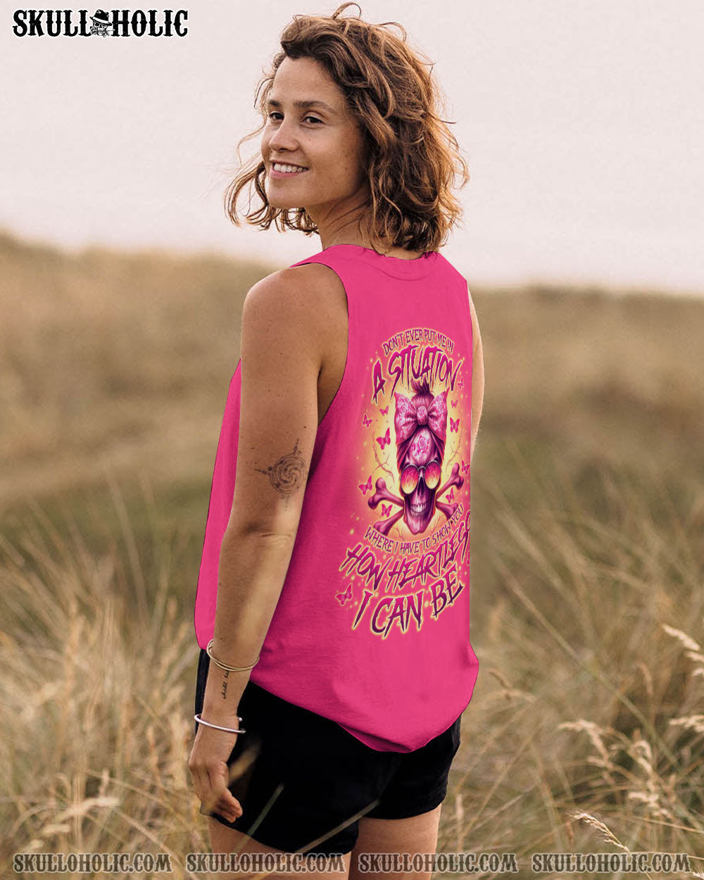 BLISSCORNERS ZERO F GIVEN SKULL MESSY BUN TIE DYE ALL OVER PRINT