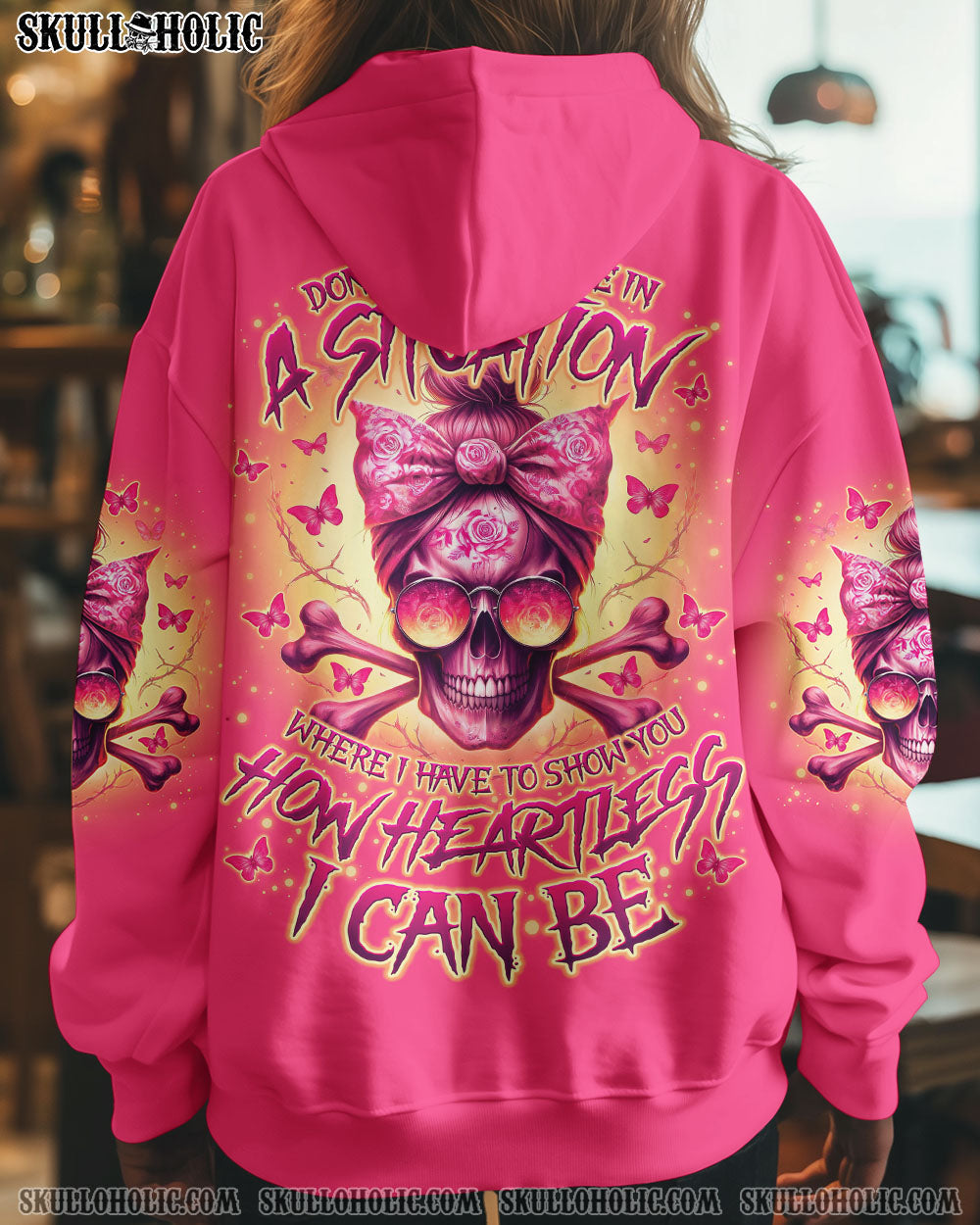 BLISSCORNERS ZERO F GIVEN SKULL MESSY BUN TIE DYE ALL OVER PRINT