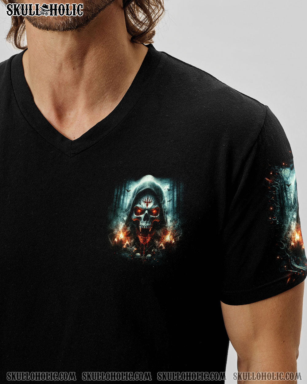 BLISSCORNERS I'M NEVER ALONE MY DEMONS ARE WITH ME 24/7 ALL OVER PRINT