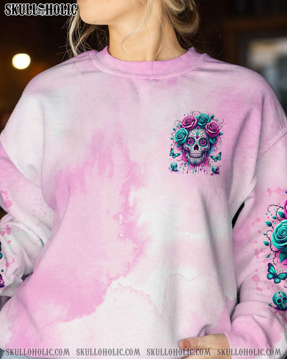 BLISSCORNERS I'M A B DON'T TRY ME SUGAR SKULL ALL OVER PRINT
