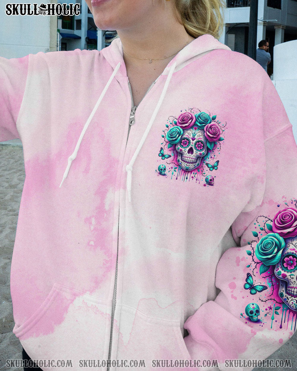 BLISSCORNERS I'M A B DON'T TRY ME SUGAR SKULL ALL OVER PRINT