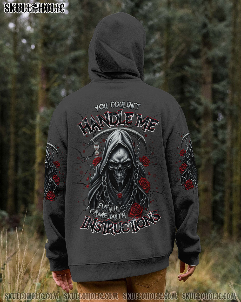 BLISSCORNERS YOU COULDN'T HANDLE ME REAPER ALL OVER PRINT