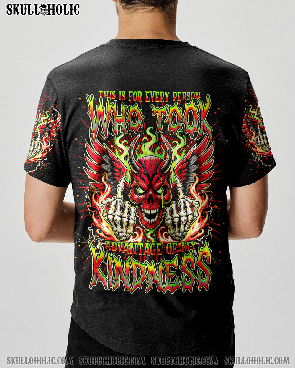 BLISSCORNERS PERSON WHO TOOK ADVANTAGE OF MY KINDNESS ALL OVER PRINT