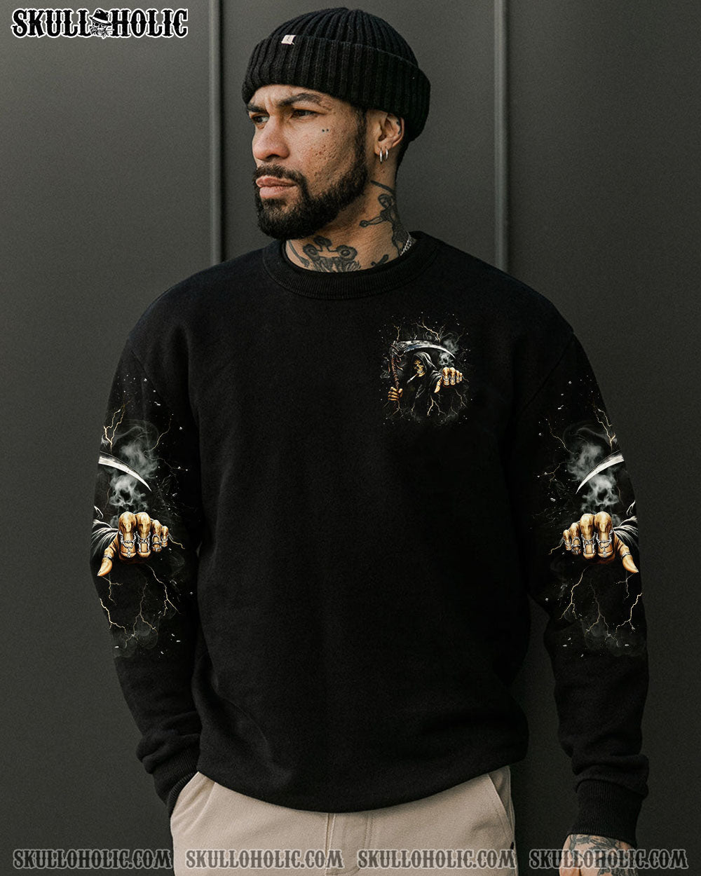 BLISSCORNERS AT LEAST I'M NOT YOU REAPER ALL OVER PRINT