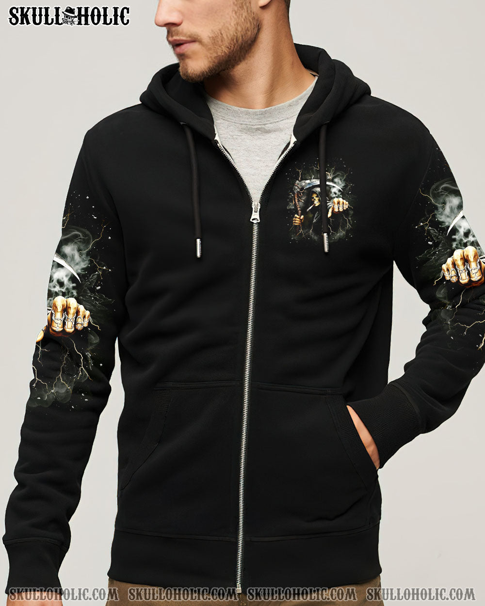 BLISSCORNERS AT LEAST I'M NOT YOU REAPER ALL OVER PRINT