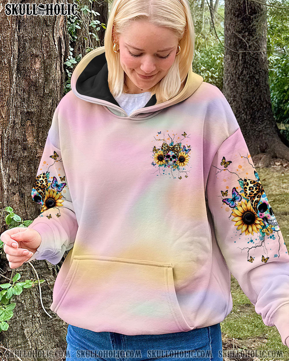 BLISSCORNERS SHE IS SUNSHINE  TIE DYE ALL OVER PRINT