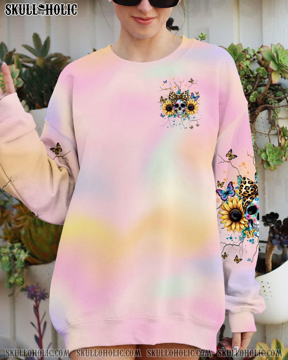 BLISSCORNERS SHE IS SUNSHINE  TIE DYE ALL OVER PRINT