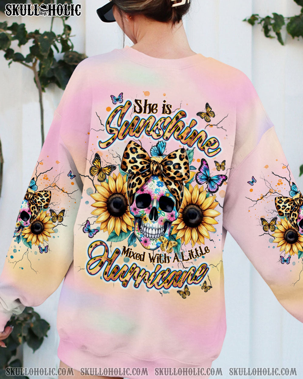 BLISSCORNERS SHE IS SUNSHINE  TIE DYE ALL OVER PRINT