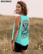 BLISSCORNERS (HOT DEAL) HOW HEARTLESS I CAN BE SKULL LADY ALL OVER PRINT