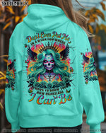 BLISSCORNERS (HOT DEAL) HOW HEARTLESS I CAN BE SKULL LADY ALL OVER PRINT