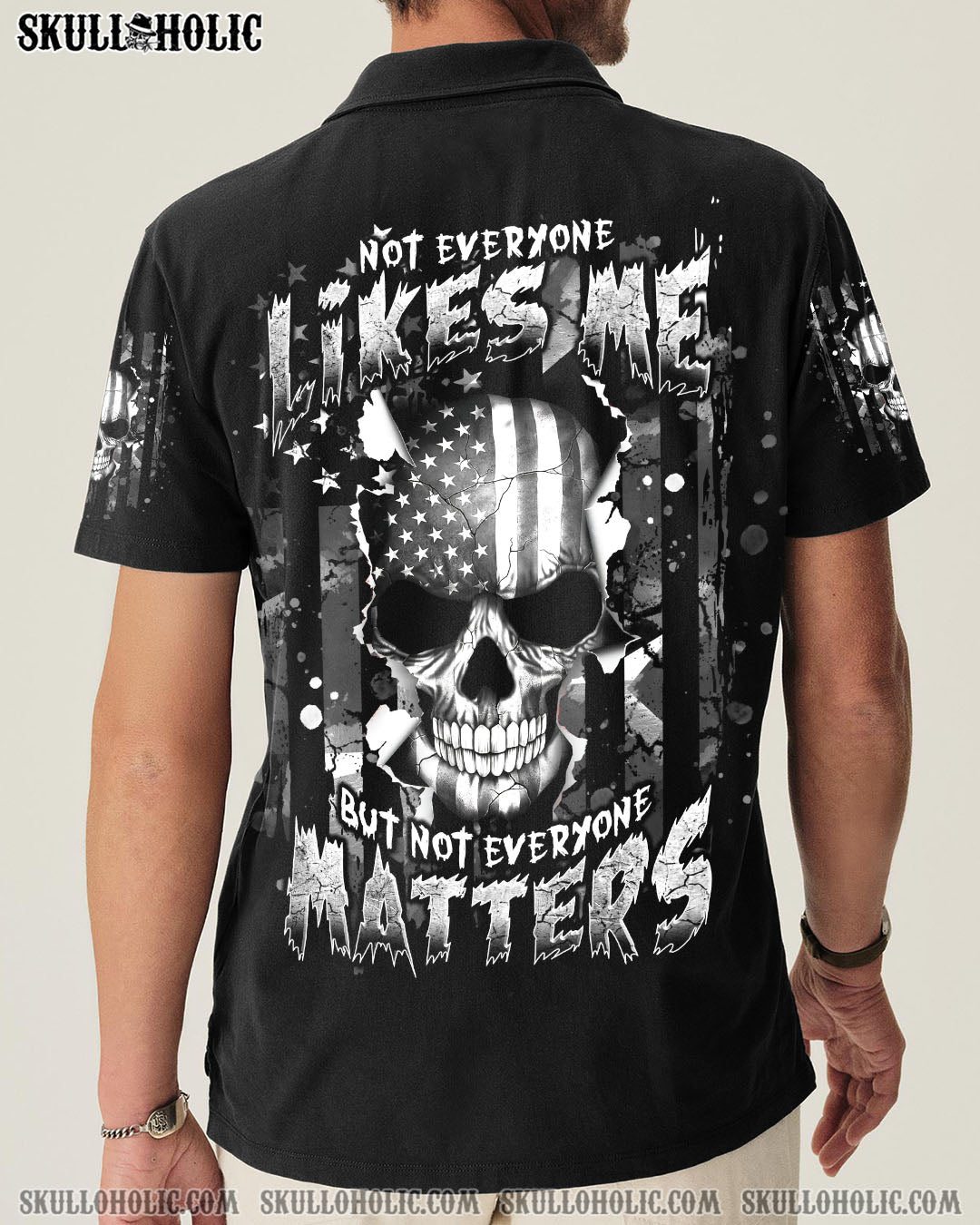 BLISSCORNERS NOT EVERYONE LIKES ME SKULL ALL OVER PRINT -  TLNT0808252