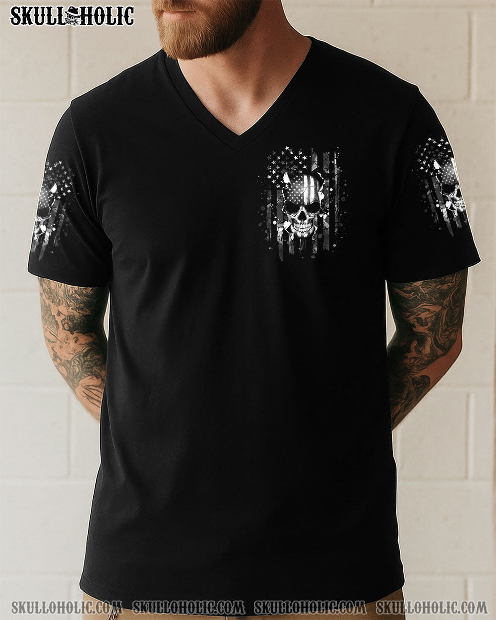 BLISSCORNERS NOT EVERYONE LIKES ME SKULL ALL OVER PRINT -  TLNT0808252