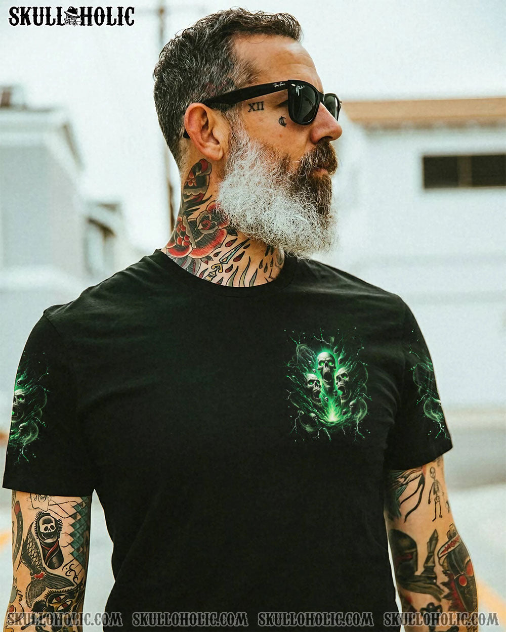 BLISSCORNERS I'M WORSE SKULL ALL OVER PRINT
