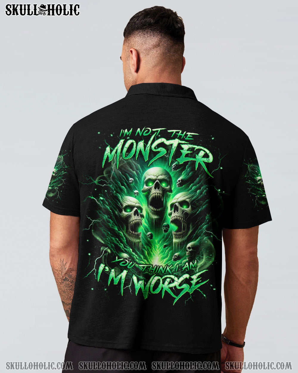 BLISSCORNERS I'M WORSE SKULL ALL OVER PRINT