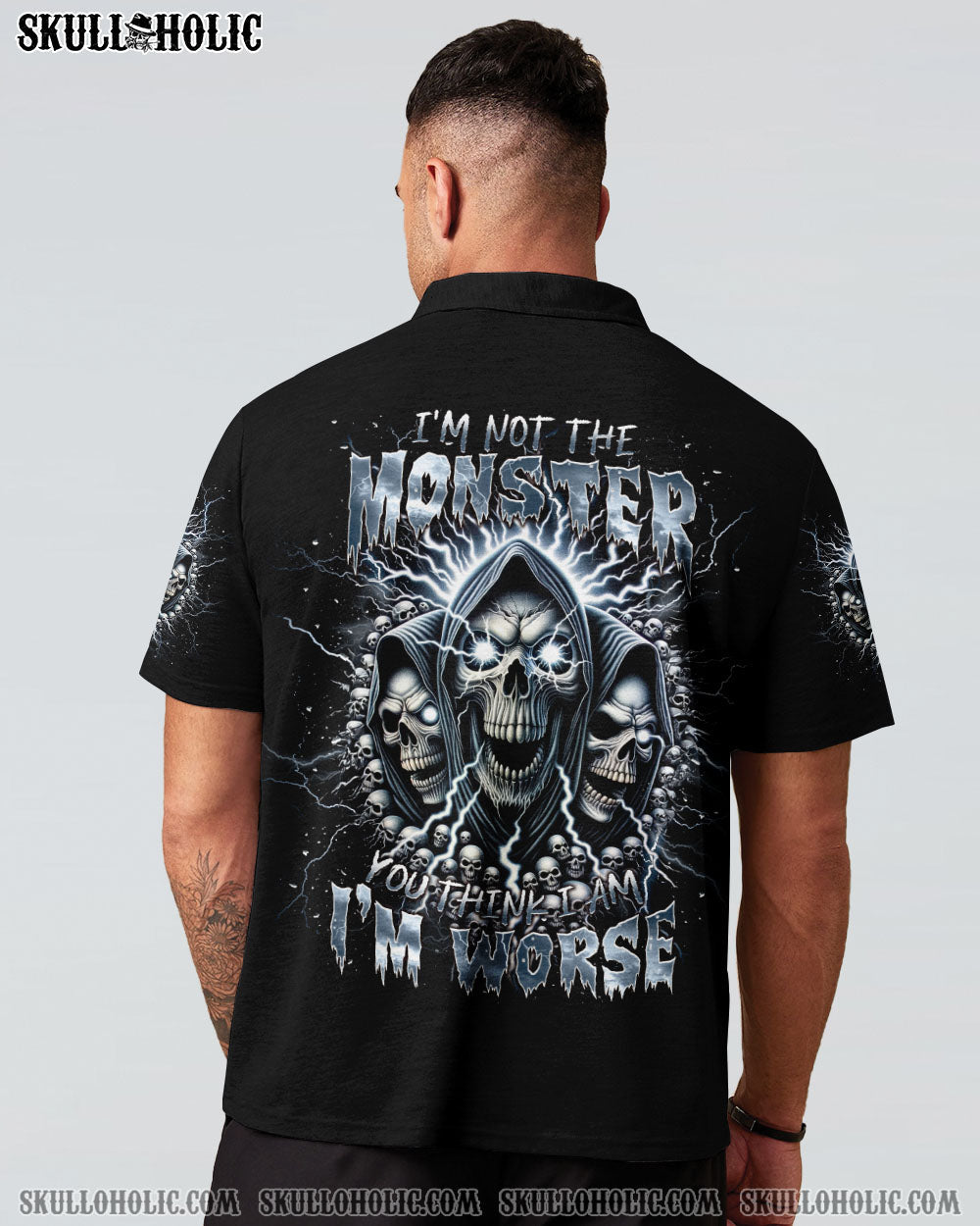 BLISSCORNERS I'M WORSE SKULL REAPER ALL OVER PRINT