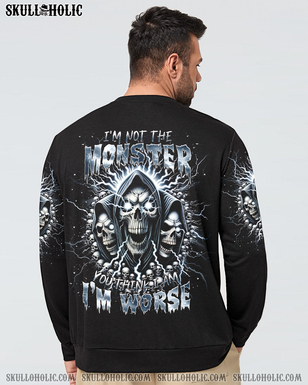 BLISSCORNERS I'M WORSE SKULL REAPER ALL OVER PRINT