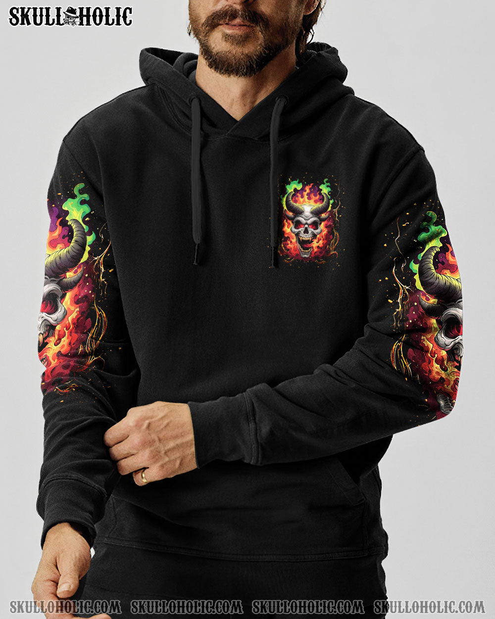 BLISSCORNERS ONE DAY I'M GONNA JUST SAY SKULL ALL OVER PRINT