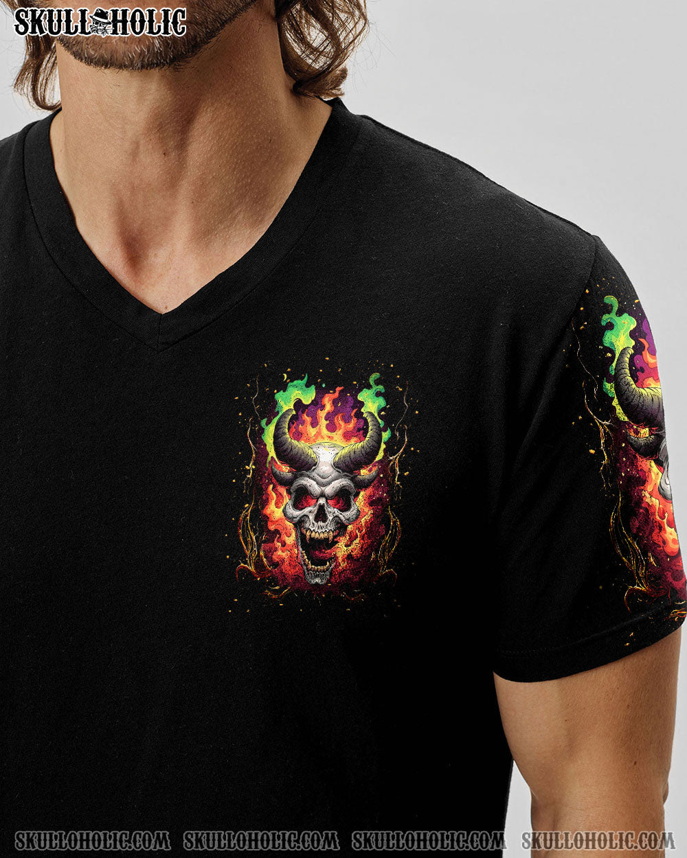 BLISSCORNERS ONE DAY I'M GONNA JUST SAY SKULL ALL OVER PRINT