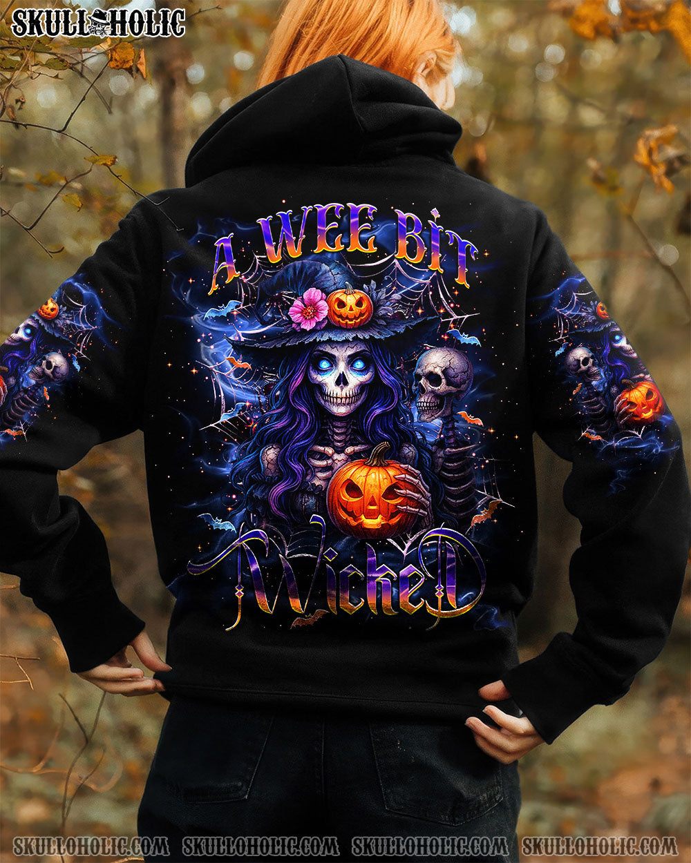 BLISSCORNERS A WEE BIT WICKED HALLOWEEN ALL OVER PRINT