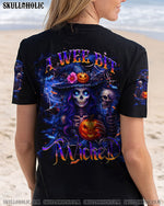 BLISSCORNERS A WEE BIT WICKED HALLOWEEN ALL OVER PRINT