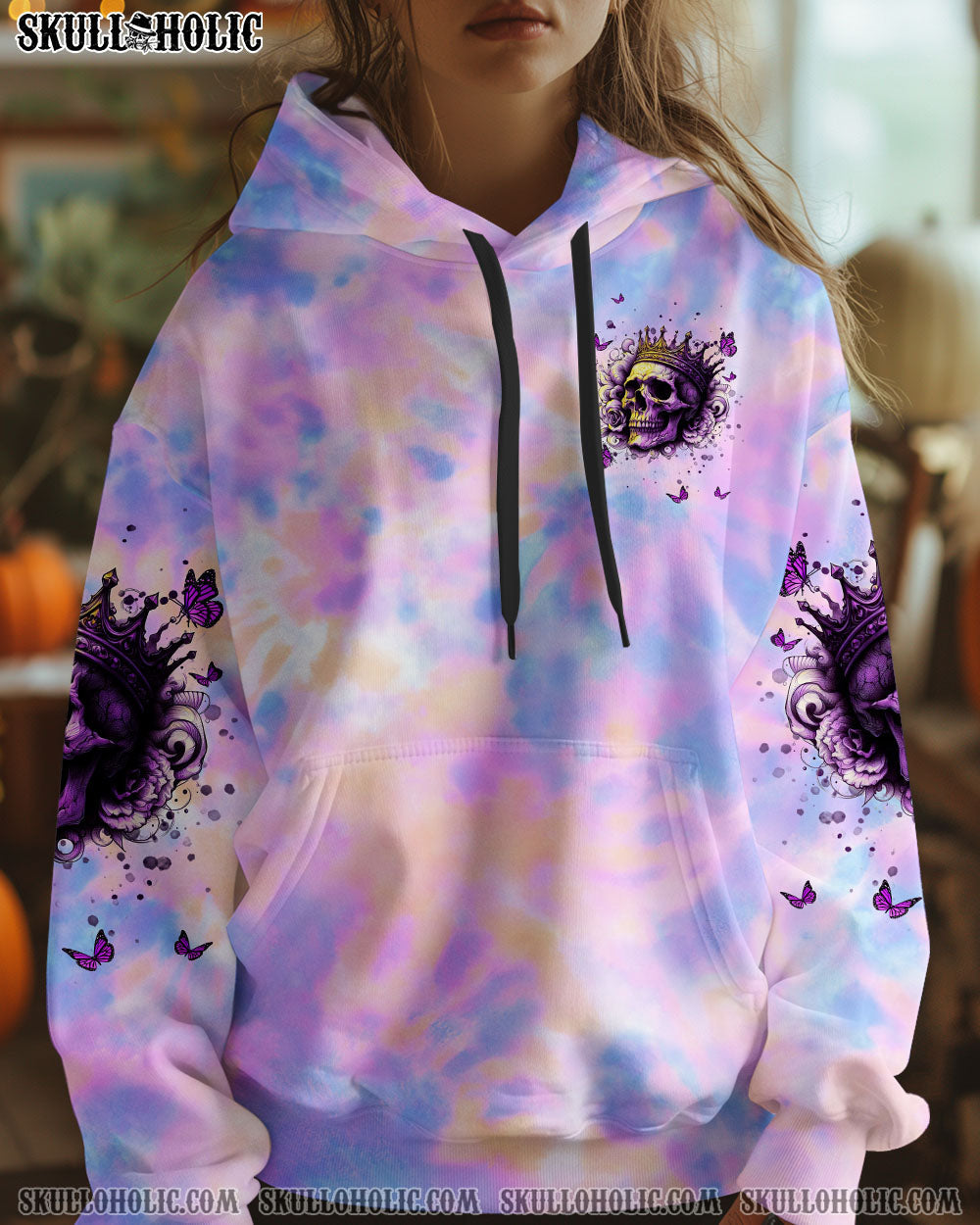 BLISSCORNERS I'M THE FKING QUEEN SKULL ALL OVER PRINT