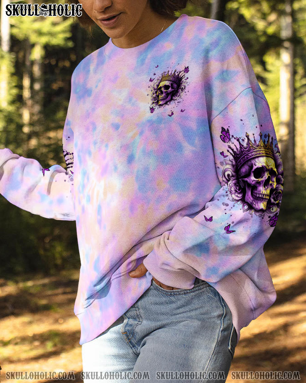 BLISSCORNERS I'M THE FKING QUEEN SKULL ALL OVER PRINT
